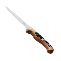 Laguiole universal kitchen knife bird with olive wood handle