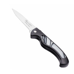 Laguiole paring kitchen knife bird with black acrylic handle