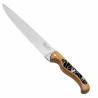 Laguiole slicing kitchen knife bird with olive wood handle