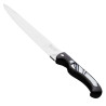 Laguiole slicing kitchen knife bird with black acrylic handle