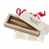Olive Laguiole knife with wood pencil box