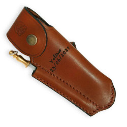 Personalized leather sheath for Laguiole