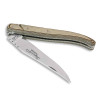 Laguiole knife with beige paperstone handle