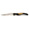 Laguiole Bird knife black wood and boxwood handle