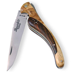 Laguiole bird knife olive wood and rosewood handle