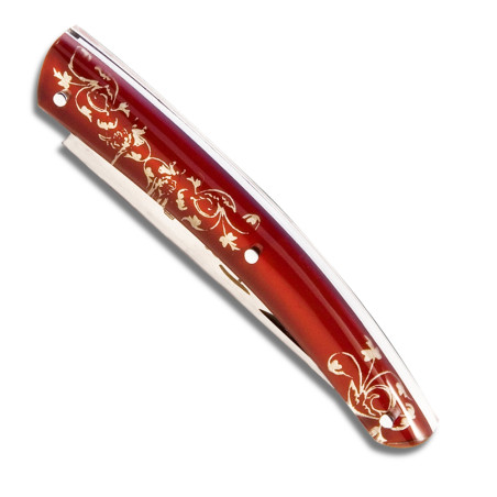 Thiers pocket knife, bordeaux handle