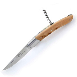 Le Thiers, olive wood handle with corkscrew