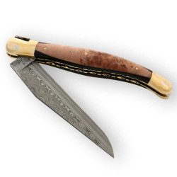 Hermione Laguiole knife with damascus blade