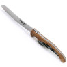 Laguiole bird steak knives with olive wood and acrylic handle