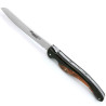 Laguiole bird steak knives with ebony and thuya burl wood handle