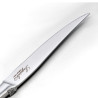 Box-set of 6 flat stainless steel Laguiole steak knives