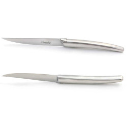 Set of 6 Laguiole steak knives with design style