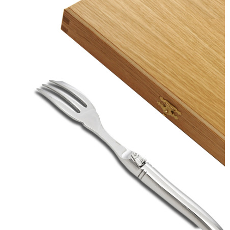 Prestige range Laguiole Cake forks polished finish