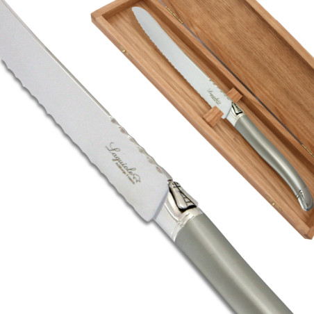 Prestige Range Laguiole bread knife - Sandblasted finish