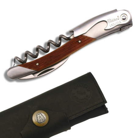 Wine opener Château-Laguiole Grand Cru Barrel wood handle