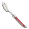 Set of 6 Laguiole soup spoons in assorted colors