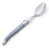 Box of 6 gray Laguiole ABS soup spoons
