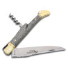 Laguiole knife with iron filings Cristallium handle