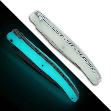 Laguiole Knife luminescent full handle