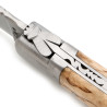 Laguiole Gentleman Knife with Curly birch Handle
