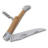 Laguiole knife juniper wood handle with sheath