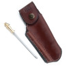 Finest quality leather sheath for Laguiole with sharpener