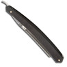 Buffalo razor 5/8 in Ebony Wood - Chiselled decoration of ears of corn on the back of the blade