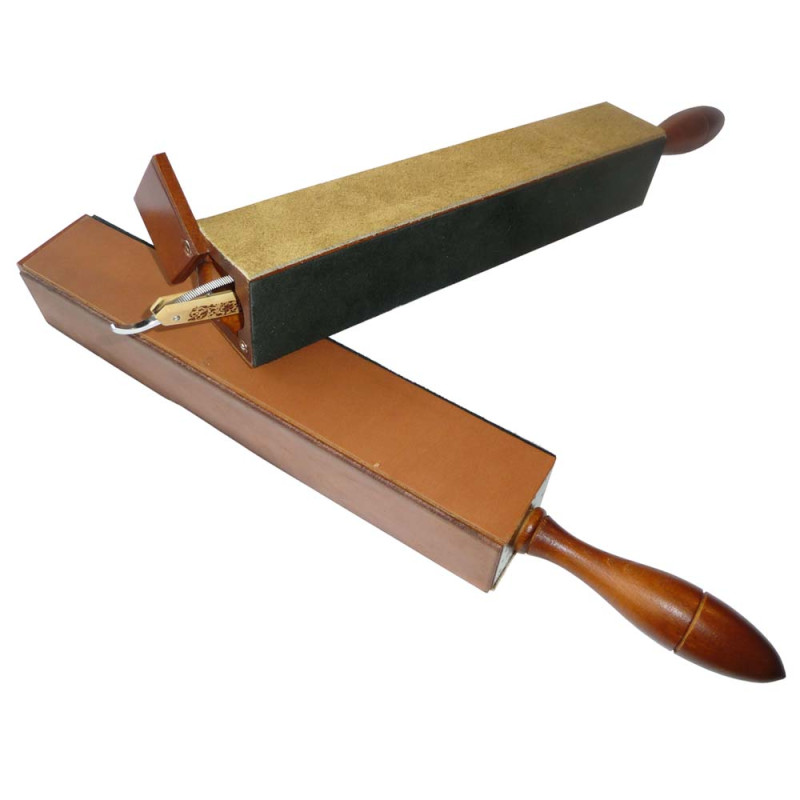 4-sided extra-large and long razor strop 4 GOOD