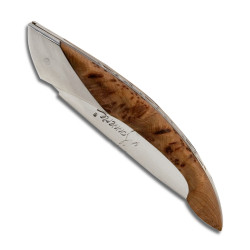Monnerie knife thuya burl handle
