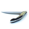Monnerie knife tip of pale horn handle