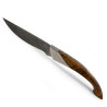 Monnerie knife thuya burl handle with Damascus blade