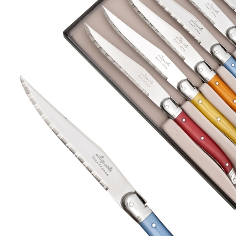 Laguiole Ivory Steak Knives, Set of 6 + Reviews